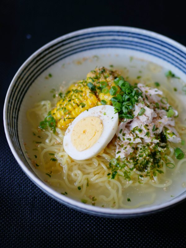 とうもろこしの塩のりラーメン