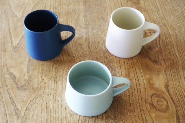 KANEAKI SAKAI POTTERY / 美濃焼 / flat mug 