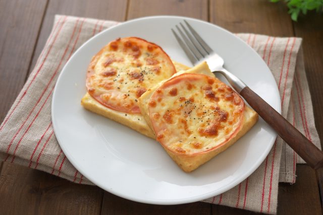 厚揚げトースト