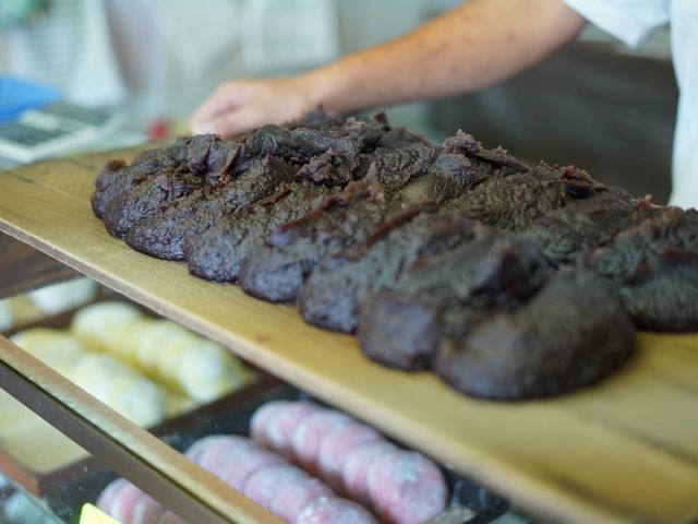 練りたてのあんこ