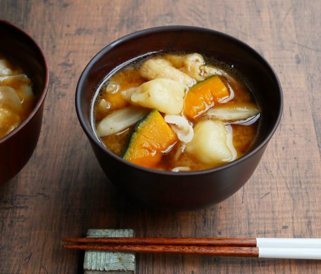 かぼちゃのすいとん風