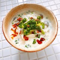 10分で完成＆3日ストックOK！『たっぷりきのこの豆乳スープ』の作り置きレシピ