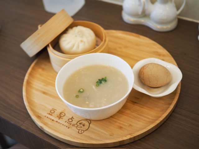 お粥のAセット（￥970）