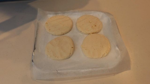 ハムチーズパンの生地