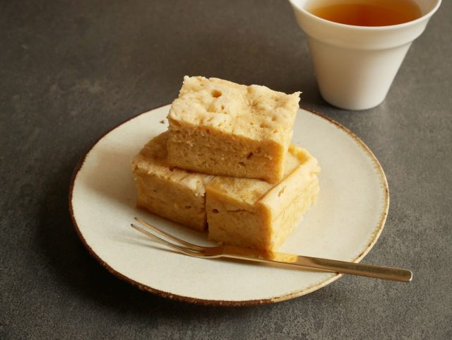 バナナ蒸しパン