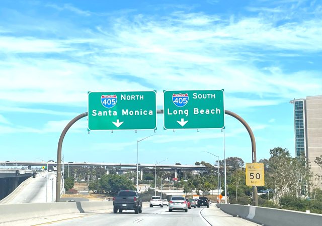 ロサンゼルス 405フリーウェイ