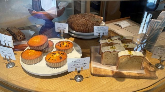 カフェのスイーツ