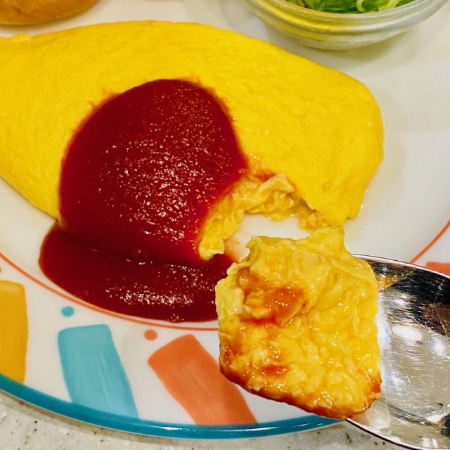 小高さんの朝ごはん オムレツ