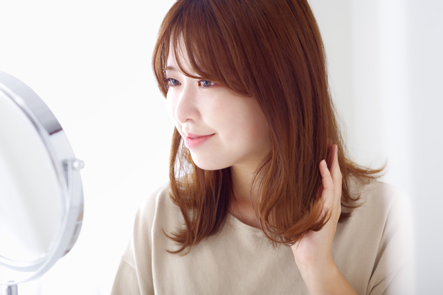 ヘアスタイリング 女性
