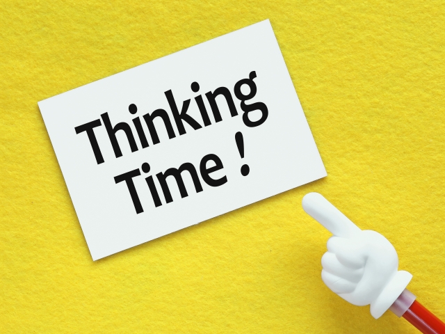 Thinking time と書かれたイメージ画像