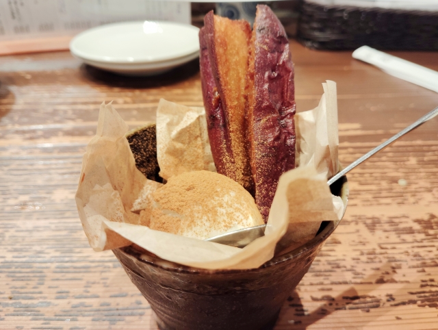 ヨーグルトポテトパフェ