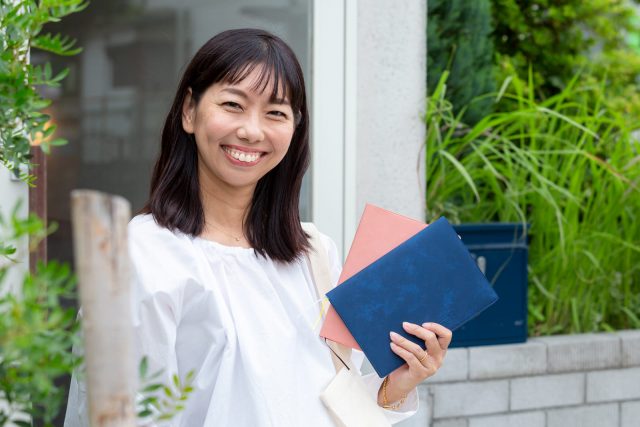 吉武麻子さんと手帳