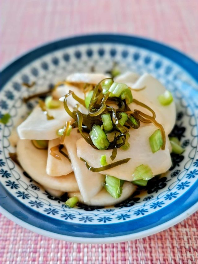 かぶの塩昆布漬け