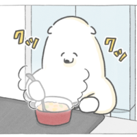 【四コマ漫画】「その手があったか！」寒い朝に試したい、クマシローの“朝のひと工夫”とは？