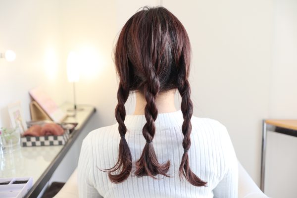 「こだわり風」ヘアアレンジ