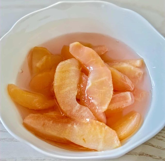 りんごのコンポート