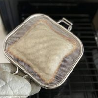 「サクサク食感に感動！」本格ホットサンドが作れる「レイエ グリルホットサンドメッシュ」