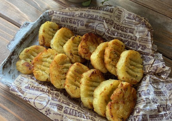 さつまいもの揚げニョッキ