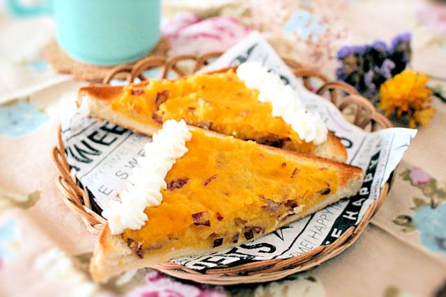 スイートポテトトースト