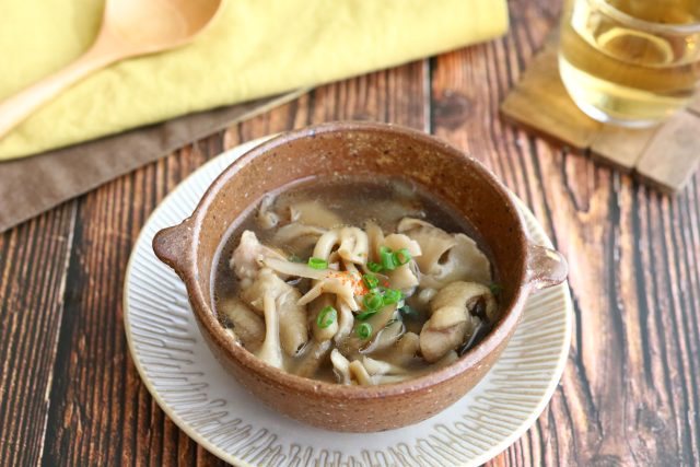 鶏きのことごぼうのデトックススープ