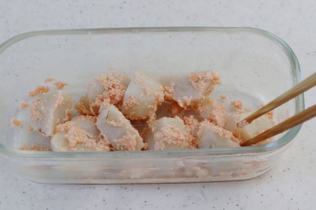 里芋の明太子バター