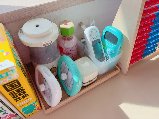 学習用品の収納