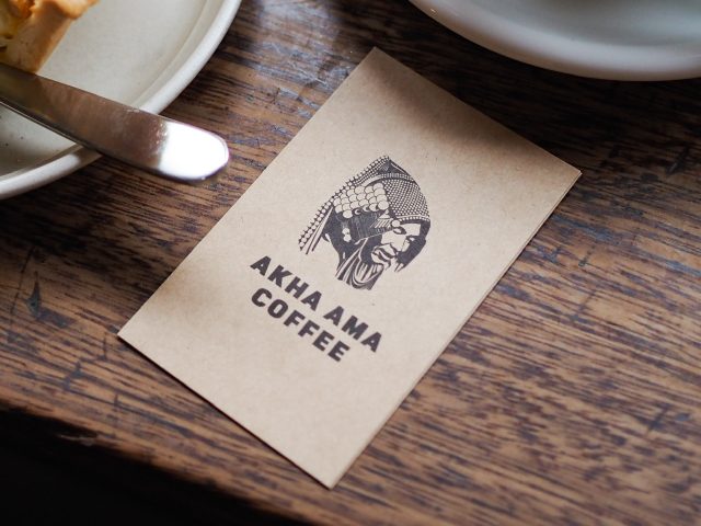 AKHA AMA COFFEE KAGURAZAKAのショップカード