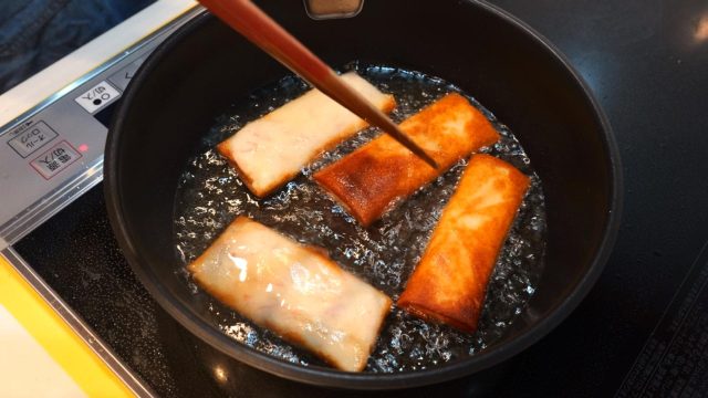 春巻きの皮でつくるカニクリームコロッケ