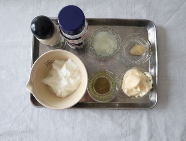 ヨーグルトドレッシング材料