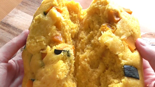 かぼちゃ蒸しパン