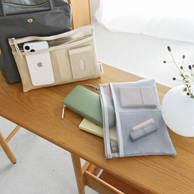 シリーズ初のマチ無しタイプ!「スリムバッグインバッグ」