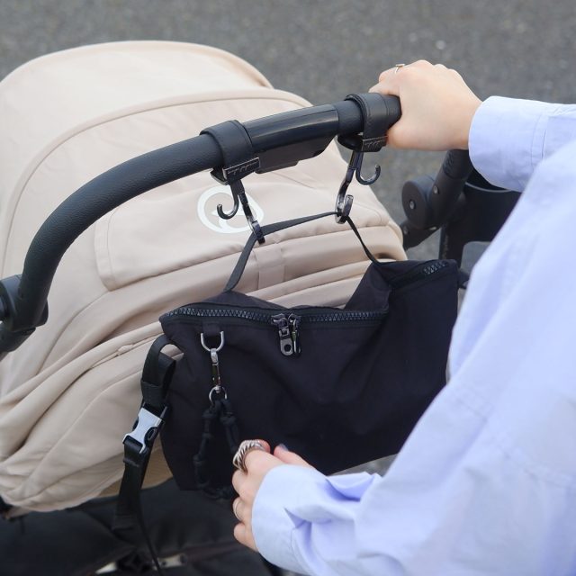 bon moment すっきり見えて整頓上手 着脱らくらく 軽量 ハンドル付きミニショルダー