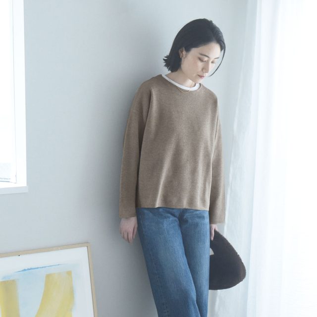 ミラノリブニット