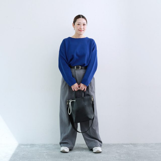 ニットのコーディネート