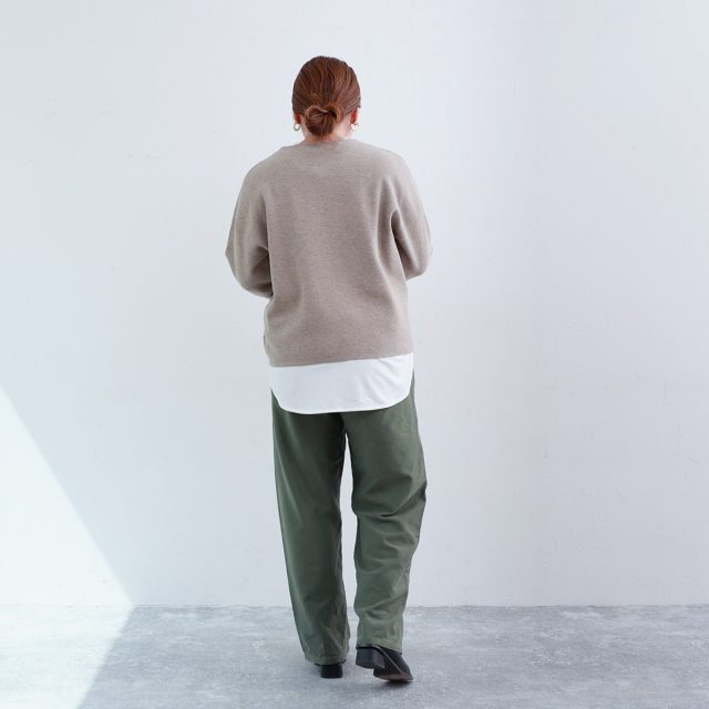 ニットのコーディネート