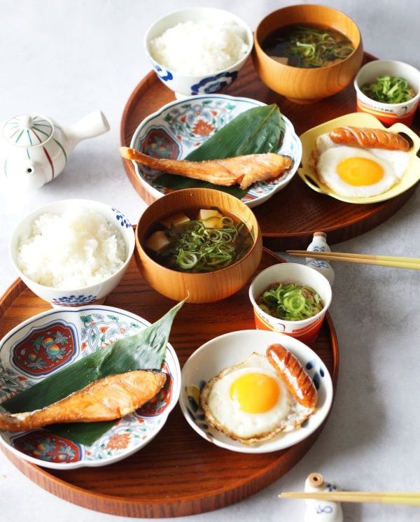 バランスの良い和食の朝ごはん