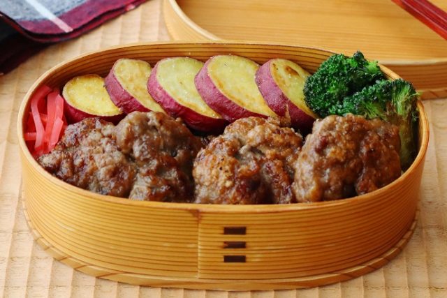 さつまいもの塩焼き