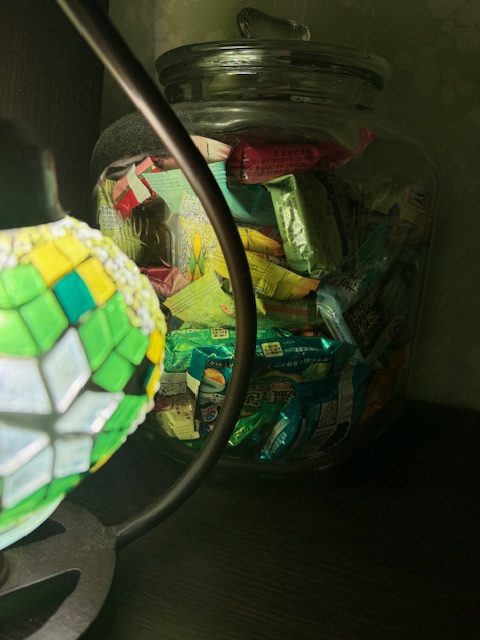 ランプと入浴剤