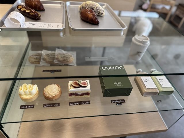 Ourlog Coffeeのクッキーやスイーツ