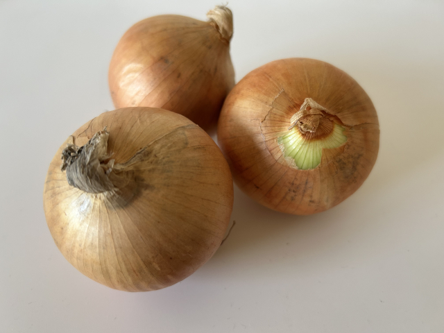 タマネギ3個
