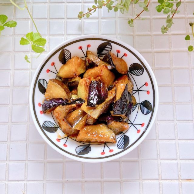 なす味噌バター