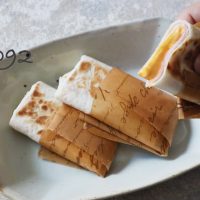 コンビニの定番をおうちで！朝食におすすめ簡単「ハムチーズブリトー」