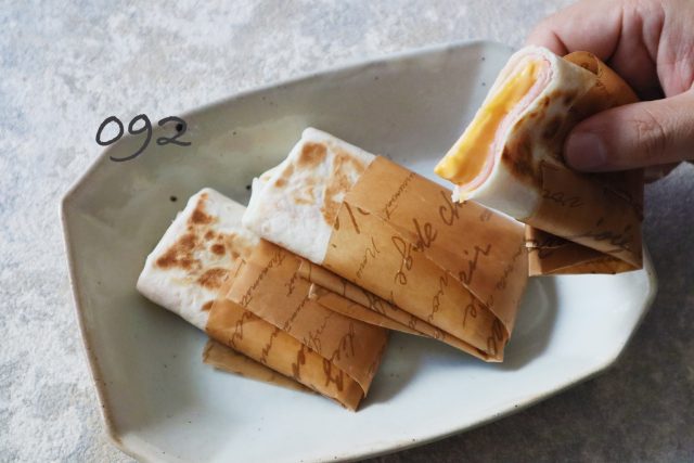 ハムチーズブリトー