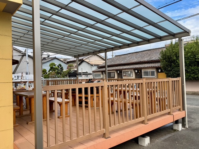 テラス席
