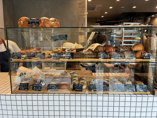 パンのショーケース