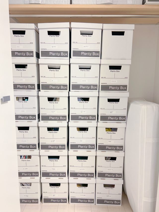 クローゼットの中