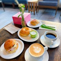 たまにはカフェで朝ごはん