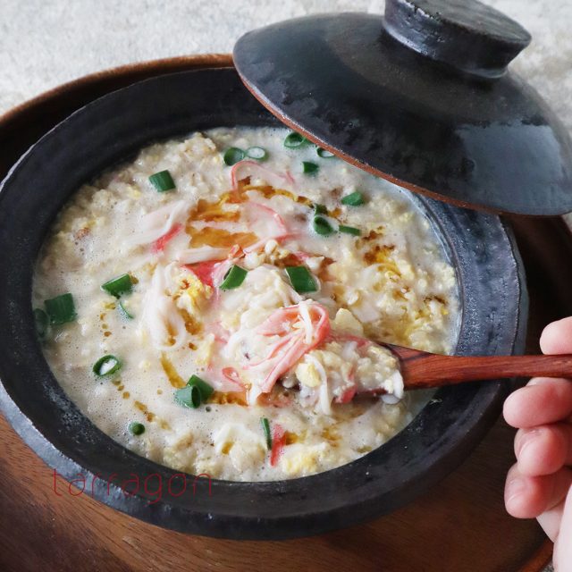 カニカマたまご雑炊