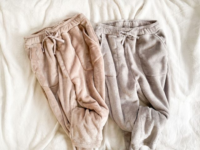 軽くてあったかい はく毛布 ルームパンツ