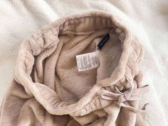 軽くてあったかい はく毛布 ルームパンツ